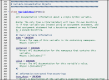 Example of syntax highlighted source, w/ links to API docs