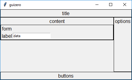 Layout with multiple boxes