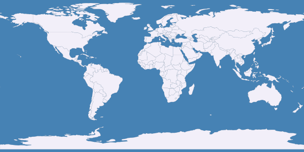 The world map